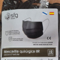 MASCARILLAS QUIRÚRGICAS NEGRAS IIR SGF 10uds.