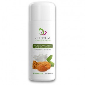 LECHE DE ALMENDRAS LIMPIADORA E HIDRATANTE ARMONIA, 250ml.