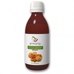 ACEITE DE ALMENDRAS DULCES ARMONÍA, 250ml.