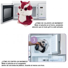 PELUCHES WARMIES VARIOS MODELOS