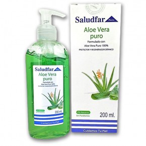 ALOE VERA JUGO PURO SALUDFAR, 200ml. CN. 361972