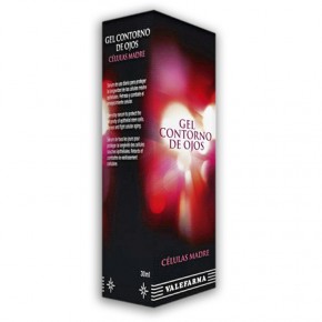 GEL CONTORNO DE OJOS CÉLULAS MADRE VALEFARMA, 30ml.