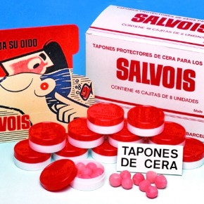 TAPONES DE CERA PROTECTORES OÍDOS SALVOIS, 8uds.