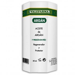 ACEITE DE ARGAN PURO VALEFARMA, 30ml.