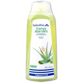 CHAMPÚ ALOE VERA SALUDFAR, 250+50ml. CN.234781