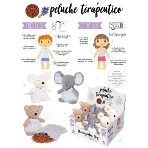 PELUCHE TERAPÉUTICO CALOR-FRÍO RATÓN 25cm.