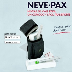 NEVE-PAX, NEVERA DE VIAJE ESPECIAL DIABÉTICOS