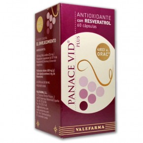 PANACEVID PLUS ANTIOXIDANTE VALEFARMA, 60 Cáps. 500mg.