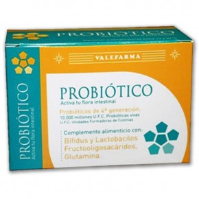 PROBIÓTICO ADULTOS, FLORA INTESTINAL VALEFARMA, 8 Viales