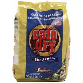 CARAMELOS CAFÉ DRY SIN AZÚCAR, 1Kg.