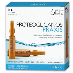 PROTEOGLICANOS PRAXIS ANTIEDAD, 6 Amp. 2ml.