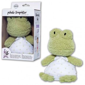 PELUCHE TERAPÉUTICO CALOR-FRÍO 24 cm. RANA con Caja