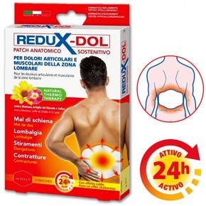 PARCHE REDUX-DOL PARA DOLOR LUMBAR, 3uds.