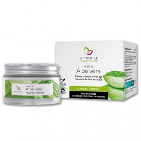 CREMA ALOE VERA ARMONÍA CALMA, SUAVIZA E HIDRATA, 50ml.