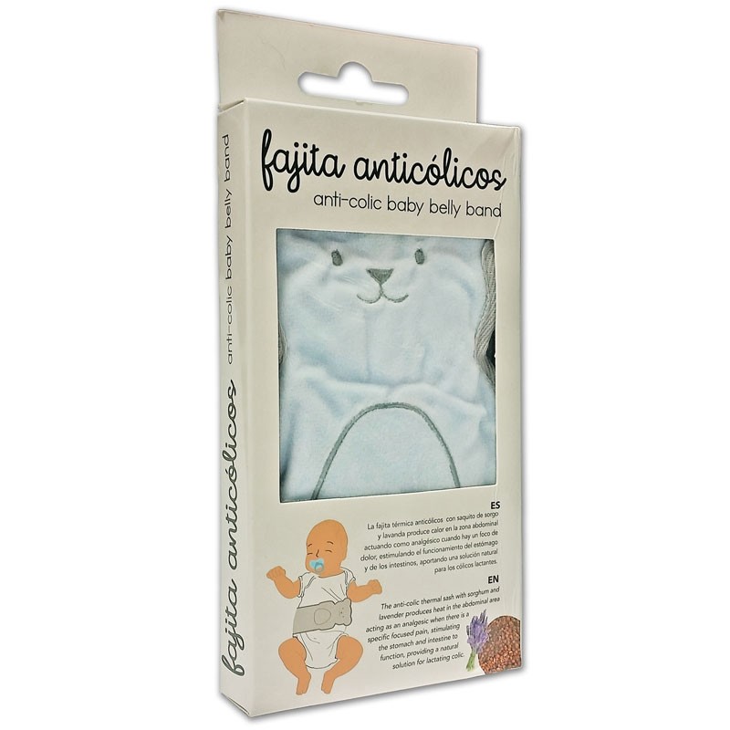 Cinturón Anticólicos Bebé Ajustable - Fajita de Saco Térmico de Semillas  para Aliviar el Dolor de Cólicos de Recién Nacidos. 19X12 cm con Funda  Lavable Thermikoa : : Salud y cuidado personal