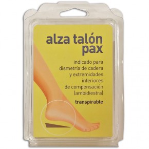 ALZA TALÓN PAX, EXPESOR: 5 ó 10 mm. y Tallas: P. o G.