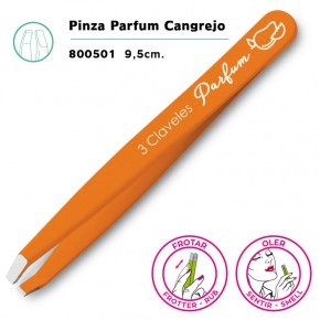 PINZA DEP. CANGREJO PARFUM MANGO 3CLAV. 9,5cm