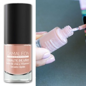 ESMALTE DE UÑAS NUDE LARGA DURACIÓN CAMALEÓN