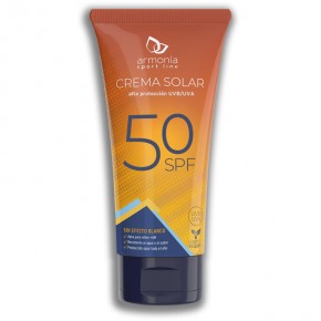 CREMA SOLAR SPF50 SPORT LINE ARMONÍA, 150ml.