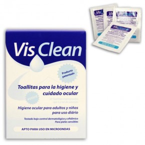 TOALLITAS HIGIENE Y CUIDADO OCULAR VISCLEAN, 20uds.