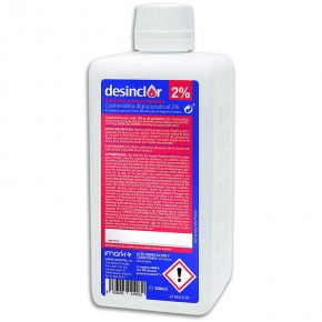 CLORHEXIDINA DIGLUCONATO 2% DESINCLOR, 500ml.