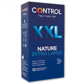 PROFILÁCTICOS CONTROL NATURE XXL, 12uds.