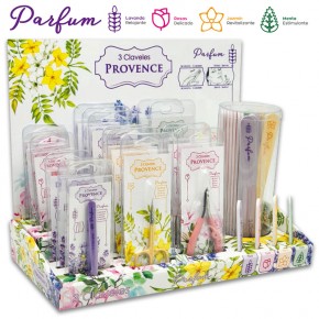 EXP. 23ART.UÑAS-CUTÍC.CEJAS PARFUM 3CLAV.PROVENCE