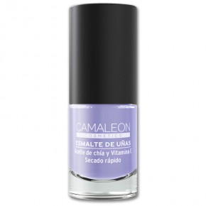 ESMALTE UÑAS MORADO LAVANDA LARGA DURACIÓN CAMALEÓN