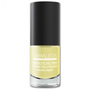 ESMALTE UÑAS AMARILLO PASTEL LARGA DURACIÓN CAMALEÓN