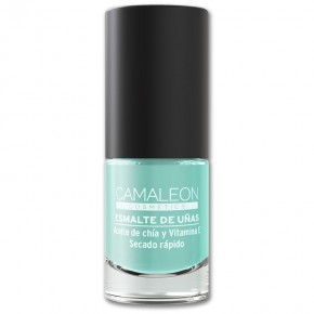 ESMALTE UÑAS VERDE MINT LARGA DURACIÓN CAMALEÓN