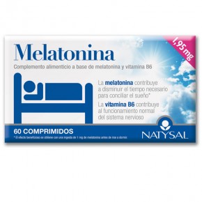 MELATONINA NATYSAL 1,95mg. 60Comp.