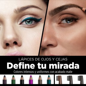 LÁPICES DE CEJAS CAMALEÓN, 3 colores