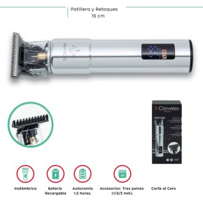 CORTAPATILLAS Y RETOQUES INALÁMBR. 3CLAV.