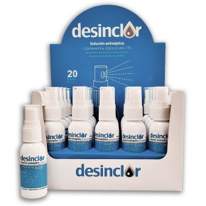 CLORHEXIDINA DESINCLOR ANTISÉPTICO 1% SPRAY 30ml.