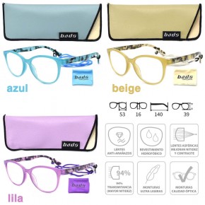 GAFAS DE LECTURA BADS RG239, 3Colores