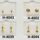 PENDIENTES HIPOALERG. MEDICYS H-4000, 12Mod.