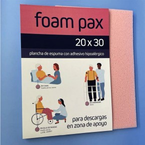 FOAM PAX DESCARGA ZONAS APOYO 20x30