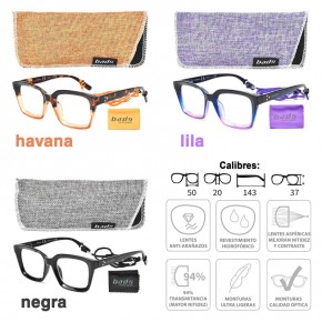 GAFAS LECTURA BADS RG255, 3Colores