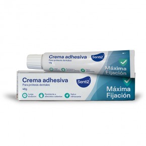 CREMA ADHESIVA PRÓTESIS DENTALES Senti2, 40g.