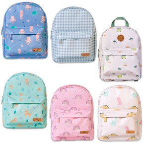 MOCHILA INFANTIL IMPERMEABLE SARO 6Mod