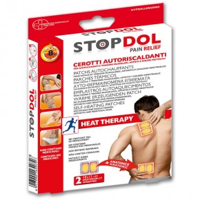 STOPDOL 2 PARCHES TÉRMICOS DE 10X13cm.