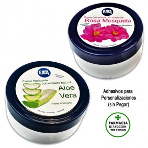 CREMAS HIDRAT. ALOE VERA-ROSA MOSQ. 200ml.