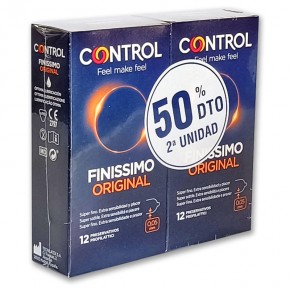 PROFILÁCTICOS CONTROL FINISSIMO ORIG. 12+12