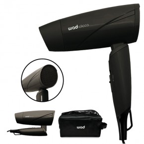 MINI SECADOR DE PELO CLICCO WAD NEGRO