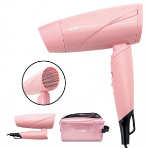 MINI SECADOR DE PELO CLICCO WAD ROSA